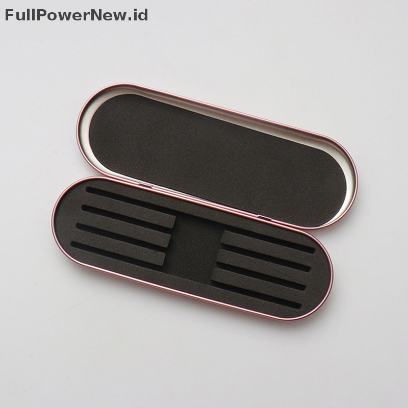 Power Eyelashes Tweezer Box Indah Tinplate Protection Kotak Penyimpanan Eyelash Lash ID