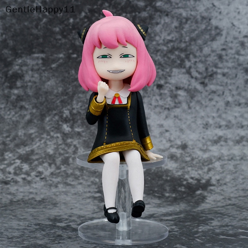 Gentlehappy 1Pc SPY X FAMILY Anya Forger Tokoh Anime Kawaii PVC Action Figure Ornamen Mainan id