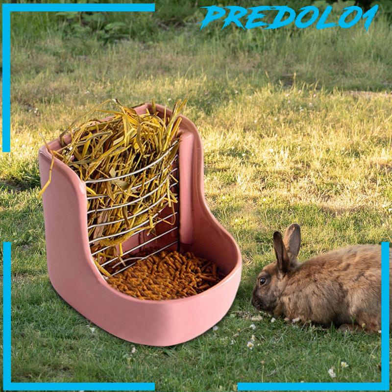 [Predolo1] Rabbit Hay Holder 2in1 Tempat Makan Kelinci Untuk Hewan Kecil Hamster Chinchilla