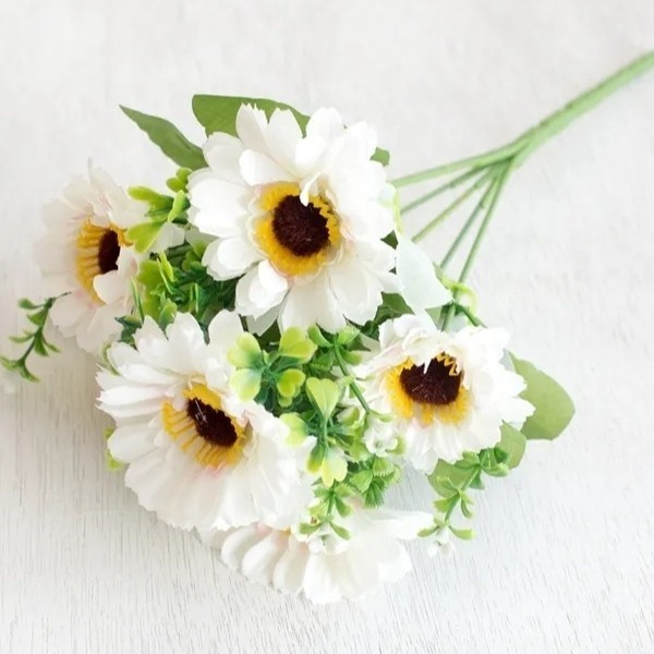 KR011 Bunga Krisan Gerbera / Bunga Plastik / Artificial Flower Daisy