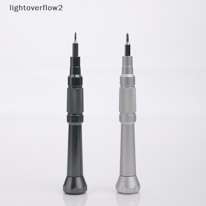 [lightoverflow2] Gagang Obeng Presisi Untuk Mata Shank 4mm Screw Driver Holder Hand Tool [ID]