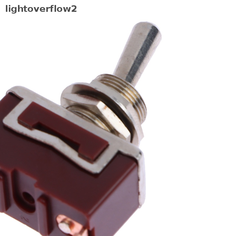 [lightoverflow2] Saklar toggle Momentary 2pin single side spring return latching on-off Fix [ID]