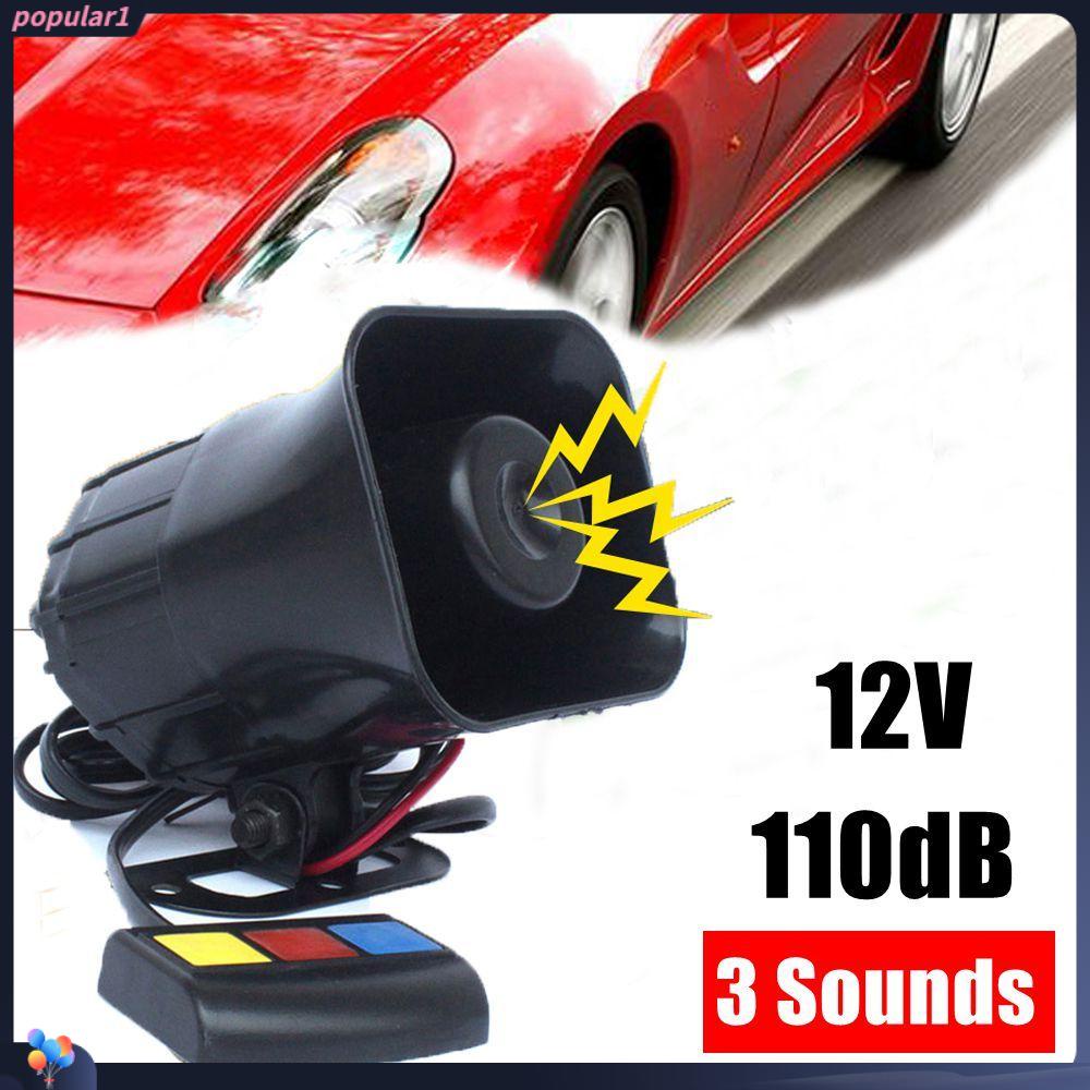 Populer 12V 35W 3suara Speaker Tahan Lama Suku Cadang &amp; Aksesoris Mobil Penggunaan Multifungsi Speaker Keras Untuk Mobil Auto 3tones Emergency Sound Amplifier