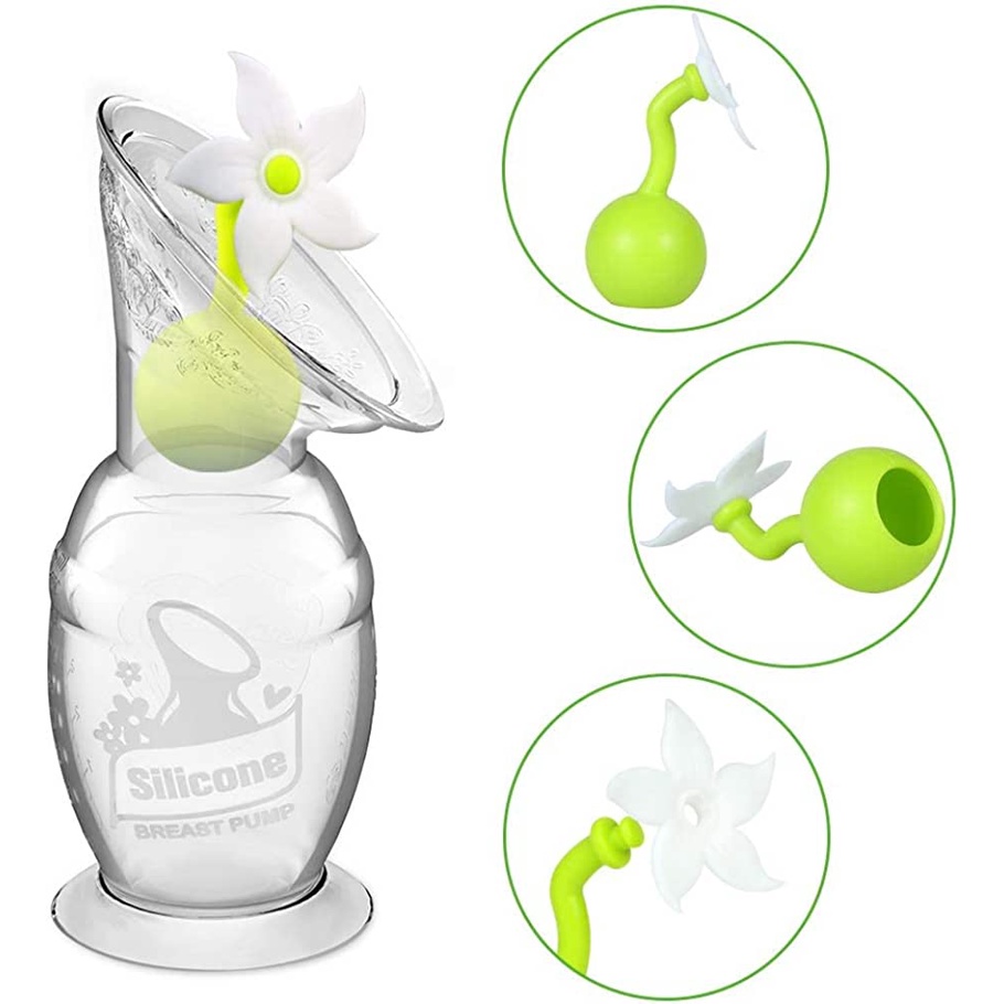 Haakaa Silicone Breast Pump Flower Stopper | Penyumbat Silicone Pompa Asi