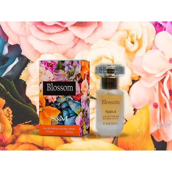 S&amp;M Eau De Parfum Natural Spray Blossom 25ml