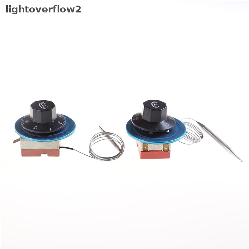 [lightoverflow2] 220v 16A Saklar Kontrol Suhu Termostat Dial Canggih Untuk Oven Listrik [ID]