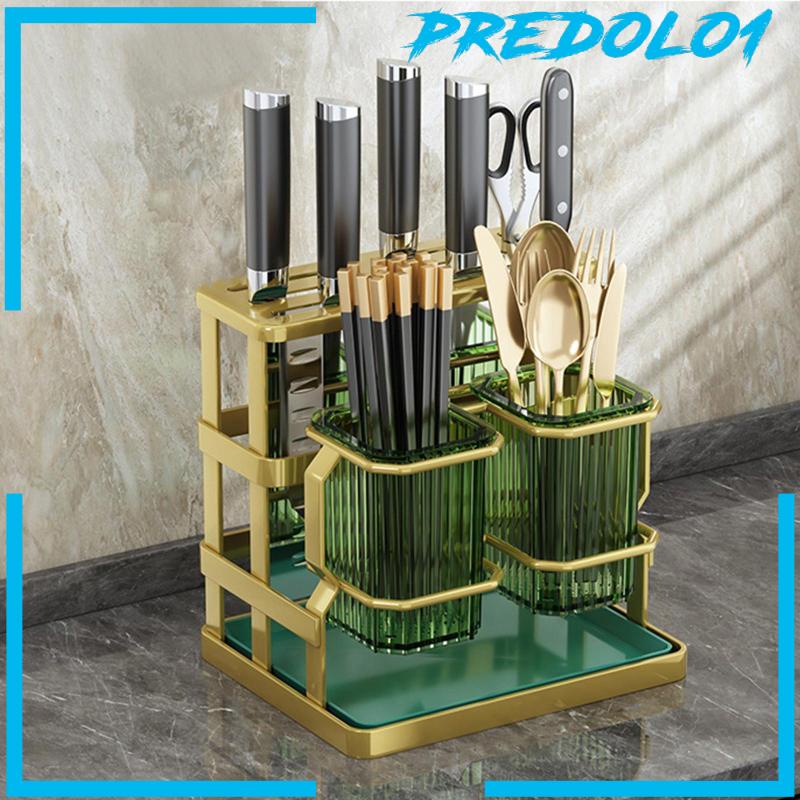 [Predolo1] Tempat Peralatan Dapur Peralatan Makan Stand Cooking Utensil Holder Chopstick Cage