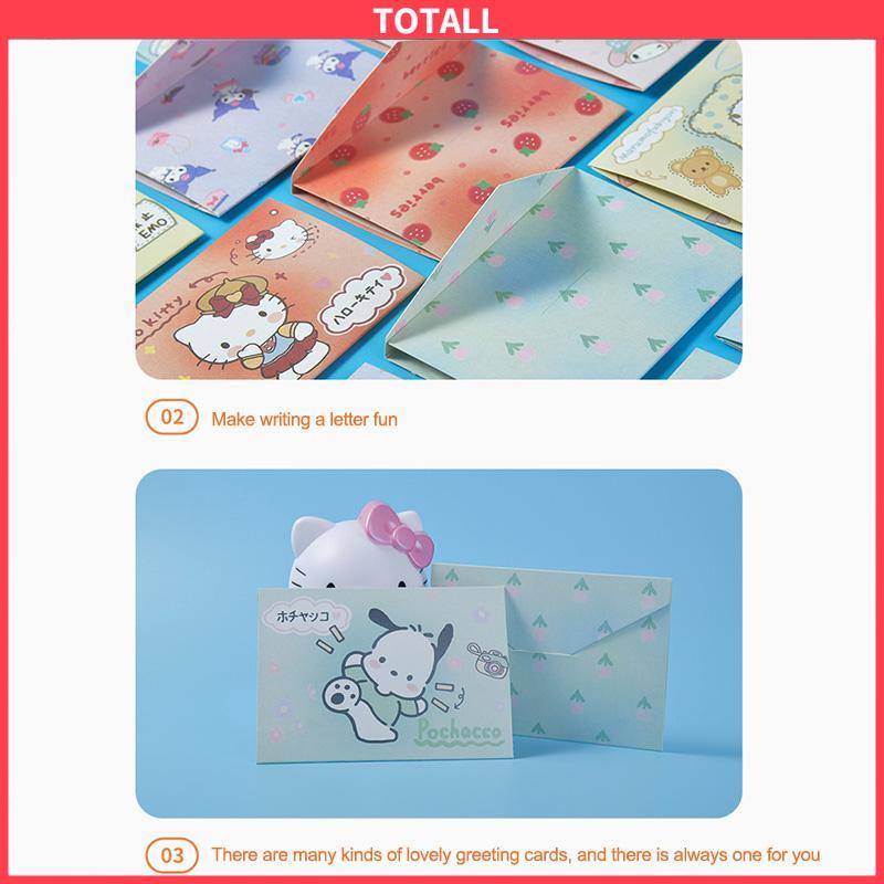 COD kartu ucapan lipat hello kitty melody cinnamoroll kuromi pochacco maru-Totall