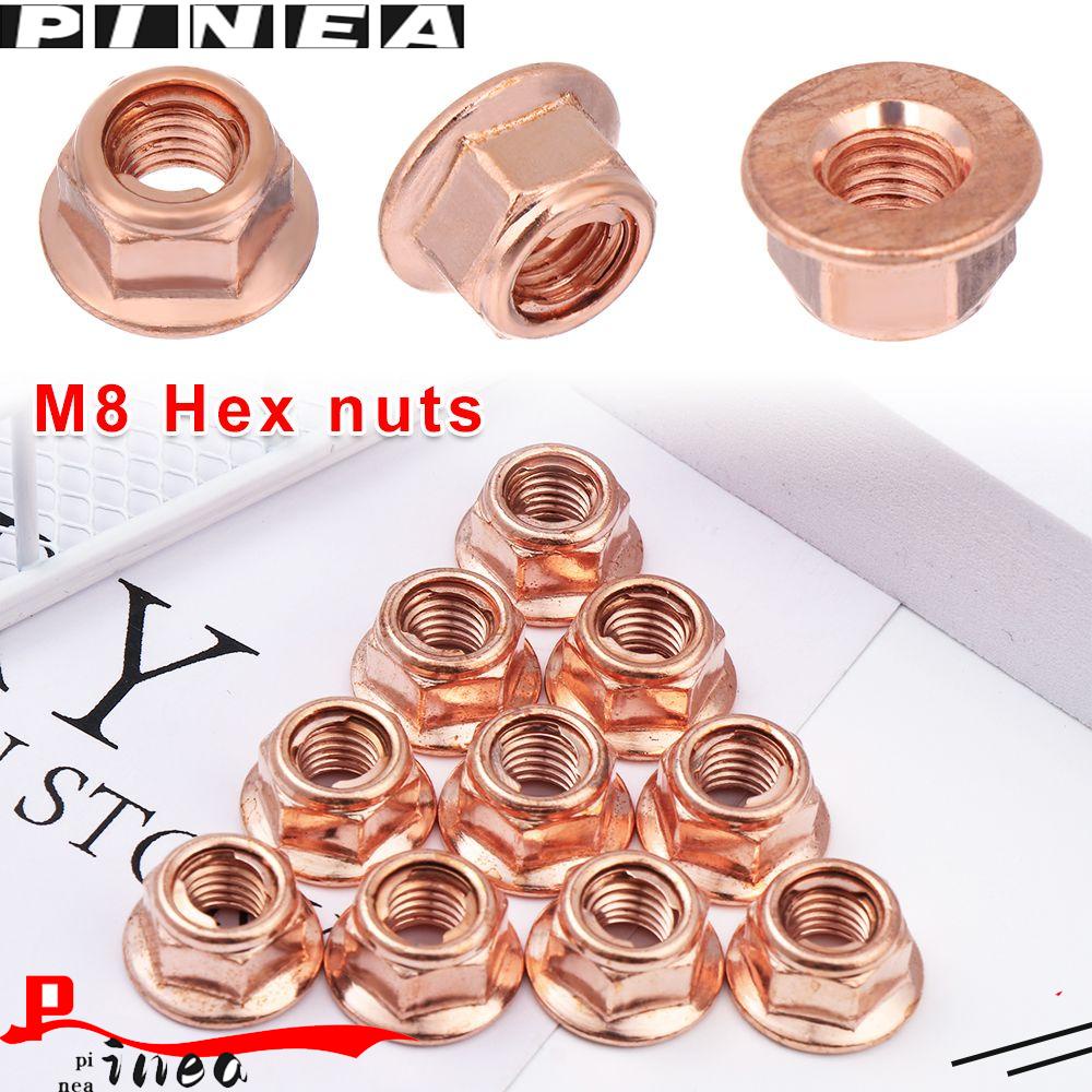 Nanas 12Pcs Mur 8mm Alat Manifold Praktis M8 Nut
