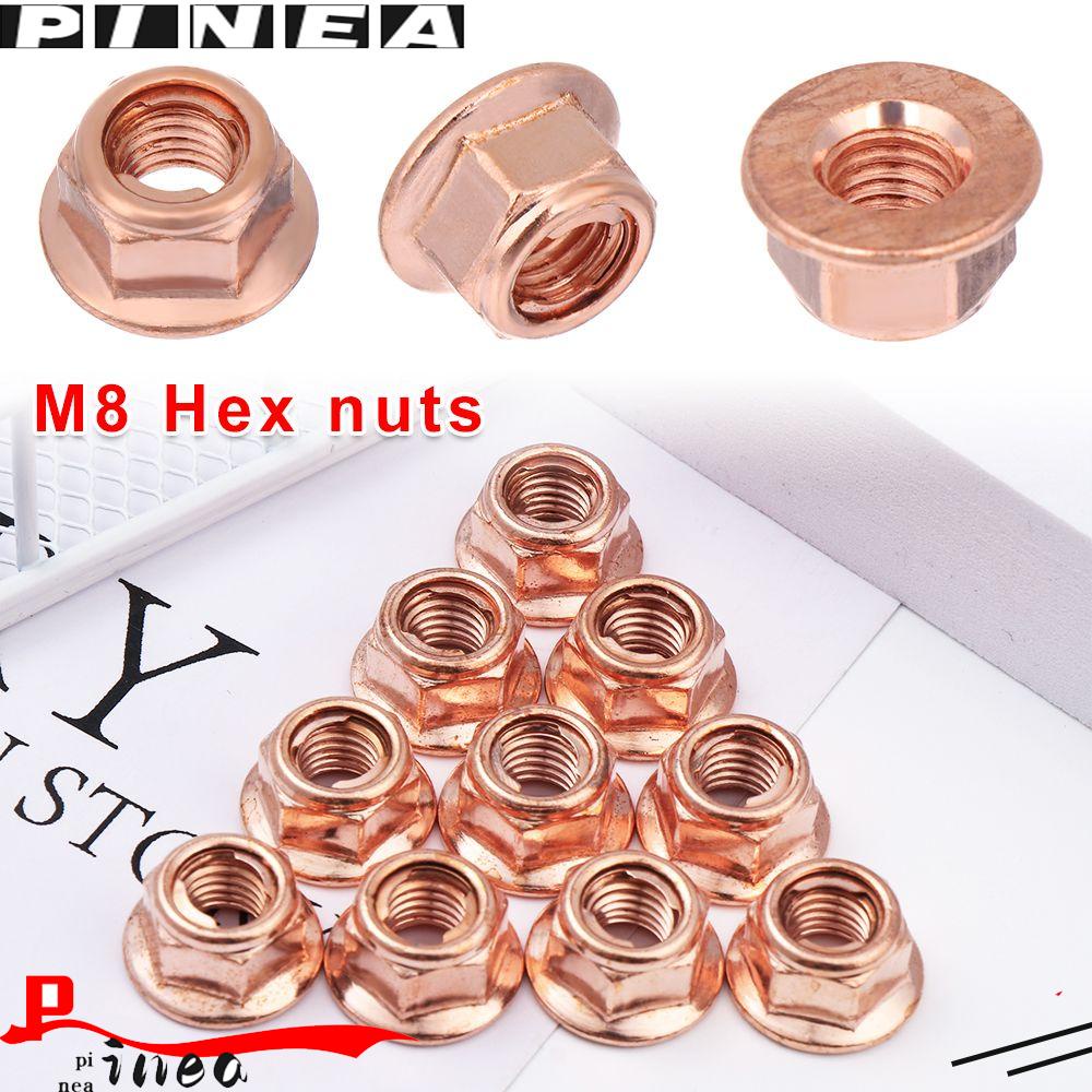 Nanas 12Pcs Mur 8mm Alat Manifold Praktis M8 Nut