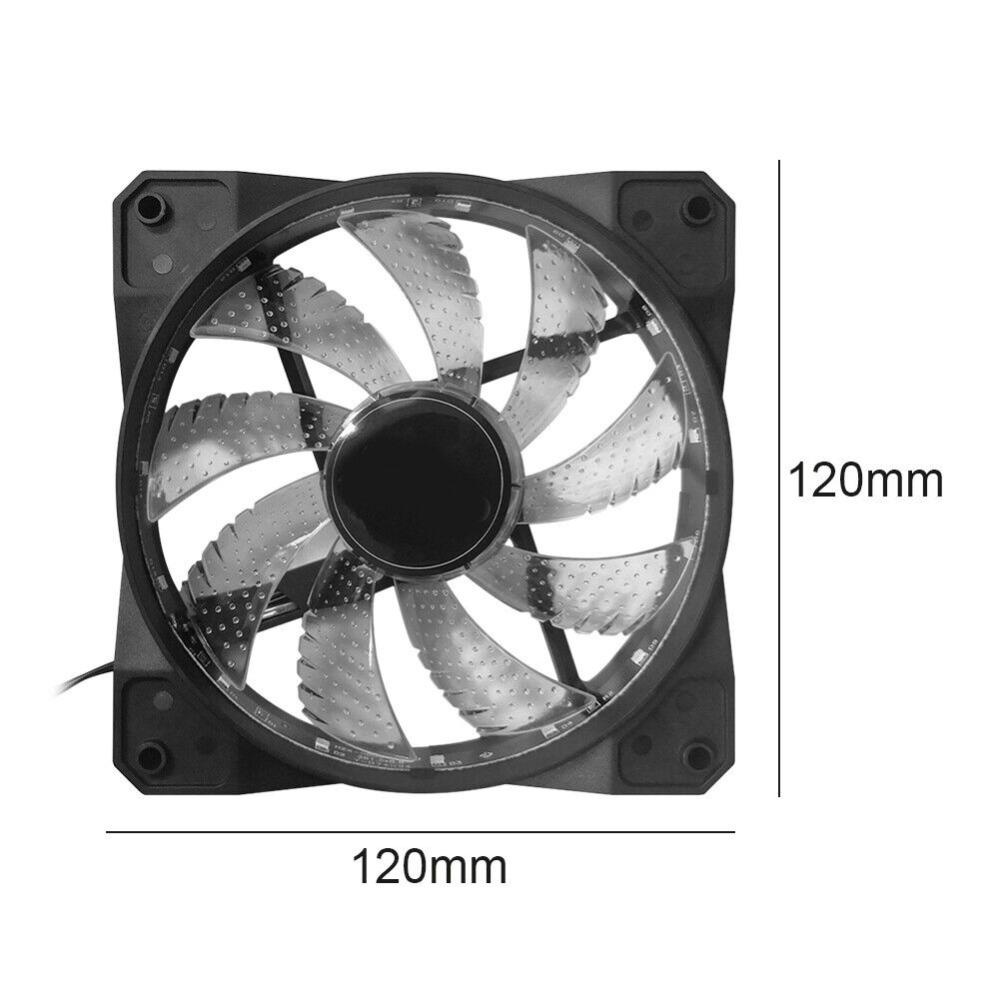 POPULAR Populer Cooling Fan 4pin Radiator Mute Aksesoris Komputer