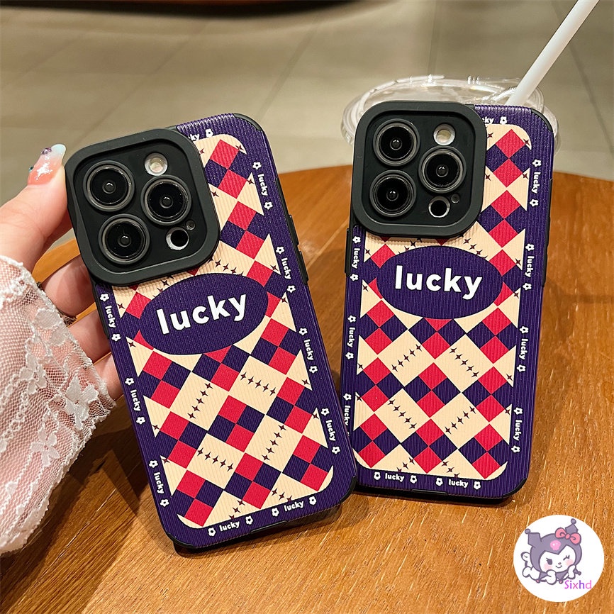 IPHONE Berlian Biru Mode Sederhana Kompatibel Untuk Iphone14 13 12 11 Pro Max SE 2020 X Xr Xs Max8 7 Plus Perlindungan Shockproof Phone Case Soft Silicon Cover XJJJJ