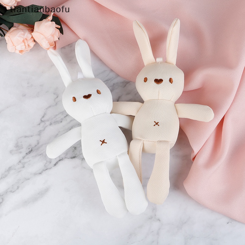 [tiantianbaofu] 20 cm Boneka Lembut Hewan Kelinci Lucu Kartun Mainan Mewah Boneka Boneka Butik