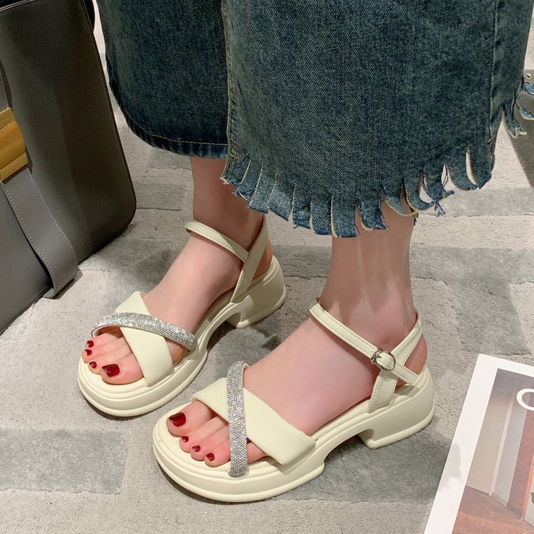 LUMMYSHOP AESPA SANDALS IMPORT FLATFORM DOCMART SNEAKERS  PANTOFEL SEPATU PREMIUM IMPORT