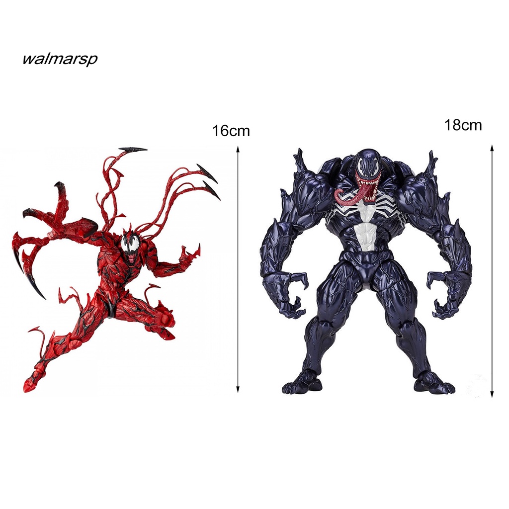 Lap Tangan Model Venom Multifungsi Koleksi Bergerak Karakter Marvel Carnage Venom Figurine Untuk Anak