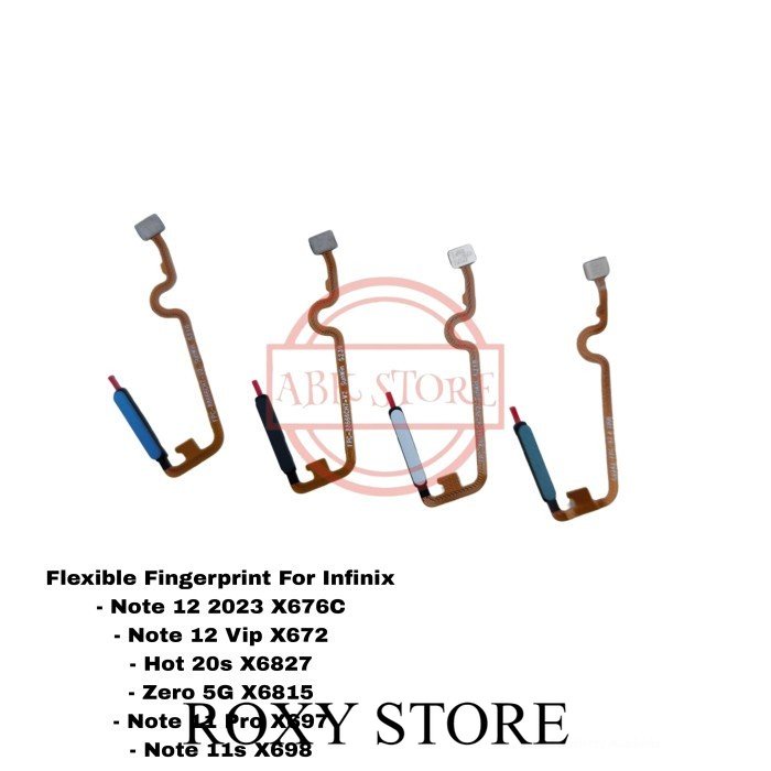 FLEXIBLE FINGERPRINT SIDIK JARI INFINIX HOT 20S, NOTE 11 PRO, NOTE 11S