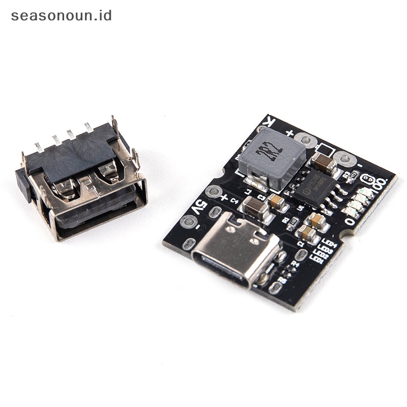 Seasonoun Modul Terintegrasi Charge-discharge 5V2A Presisi Tinggi Tipe-C Input Kompatibel Dengan Lithium 4.2V/4.35V.