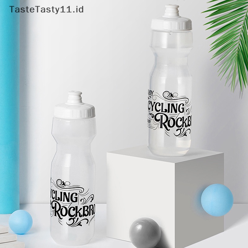 Tastetasty 750ml Botol Air Sepeda Food Grade Olahraga Kebugaran Lari Naik Camping Hiking Kettle Anti Bocor Sepeda Bottle Cage.