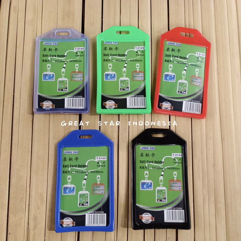 

ID CARD HOLDER | SOFT CASE CARD HOLDER VARIAN WARNA SINGGLE