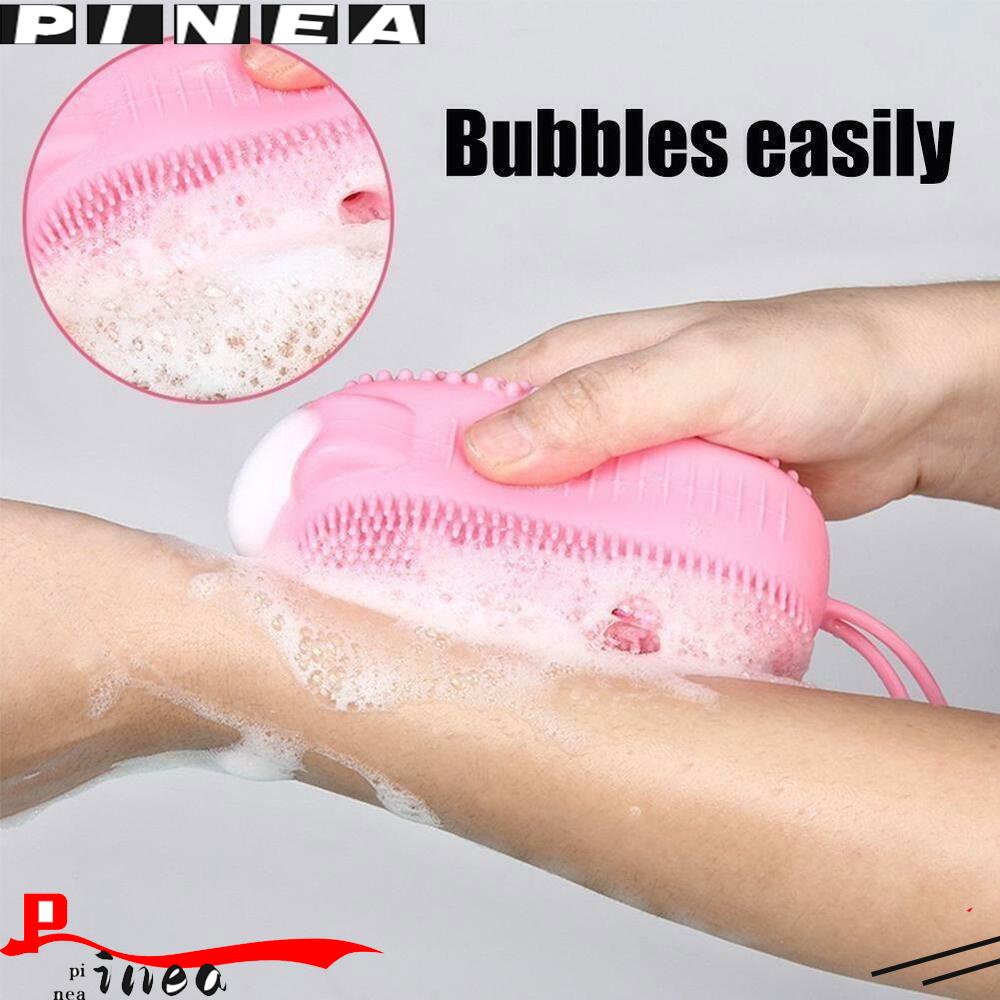 Sikat Mandi Nanas Pembersih Kulit Body Scrubber Exfoliating Bath Scrubber Bubble Brushes