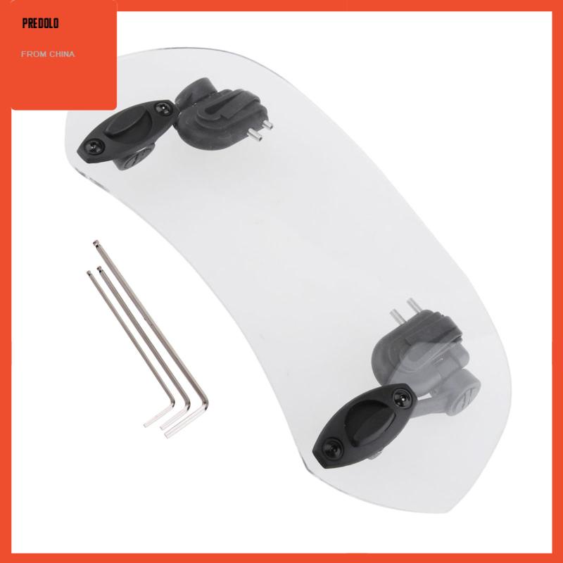 [Predolo] Motor Adjustable Windshield Extension Spoiler Deflektor 280mm