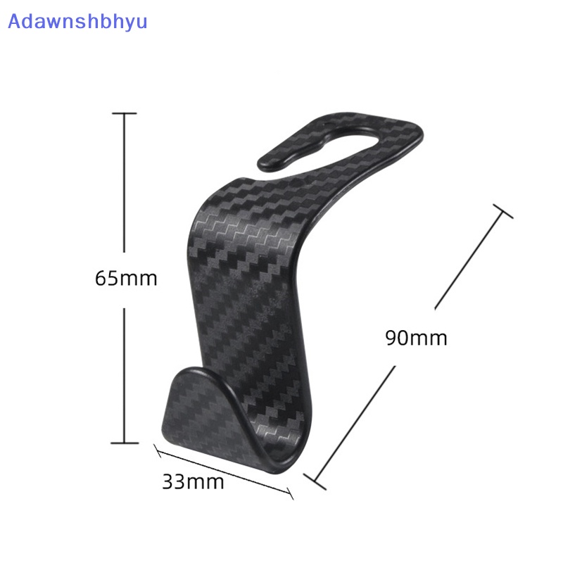 Adhyu 1Pcs Universal Car Seat Back Hook Aksesoris Mobil Interior Gantungan Holder Storage ID