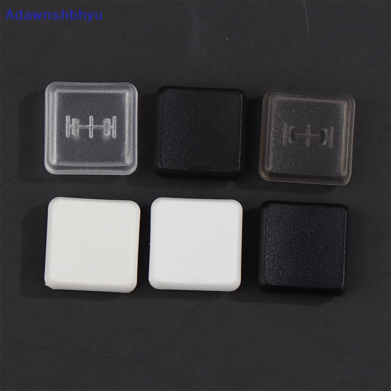 Adhyu 5Pcs Choc Tutup Kunci PBT Low Profile Untuk keyboard Mekanik Saklar Coklat ID