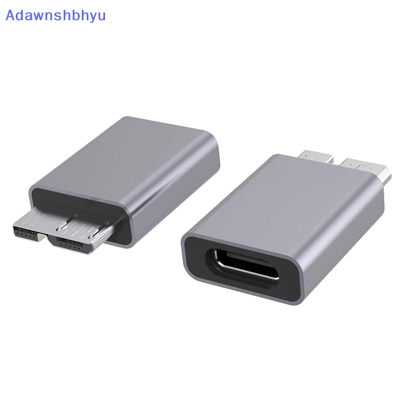 Adhyu Adaptor USB Tipe C Female to USB 3.0 Micro B Male connector ID