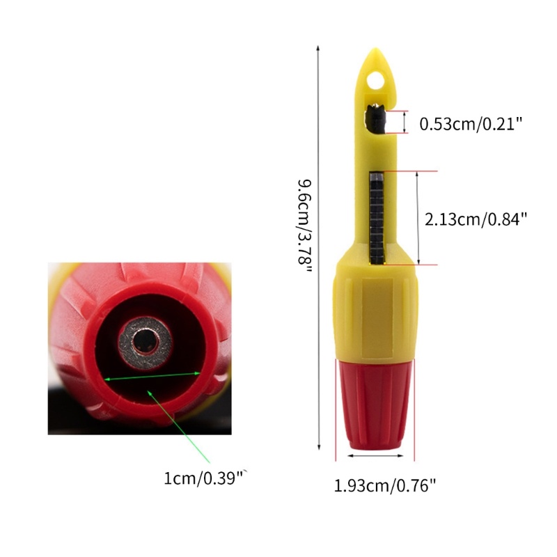 Sun Wire Piercing Probe Piercing Clip Alat Klip Tindik Isolasi Alat Tindik Kawat Untuk Multimeter Voltmeter Tegangan