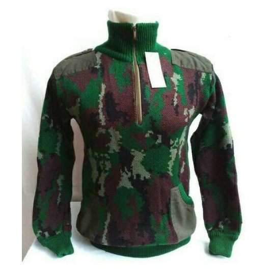 Sweater Loreng Tentara Sweater Army Look Sweater Keren Dan Murah