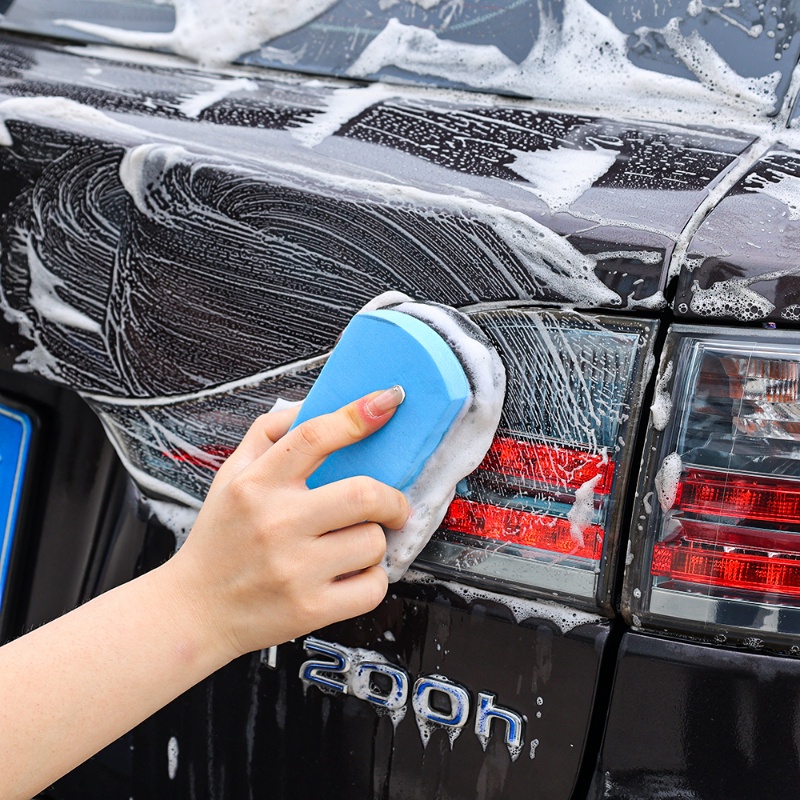 1 Pc Mobil Berlapis Kristal Sarang Lebah Spons Cuci Detailing Pembersih Waxing Busa Polishing Pad Aksesoris Perawatan Otomatis