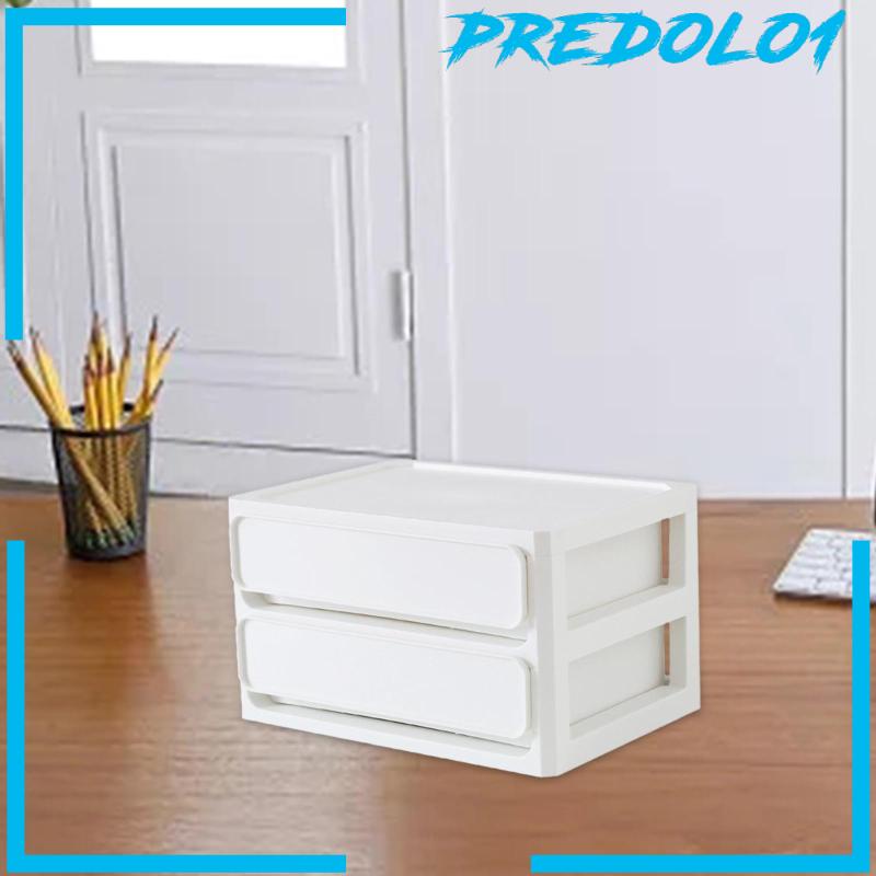 [Predolo1] Desk Organizer Meja Portable Stackable Makeup Organizer Untuk Tape Pen Perhiasan