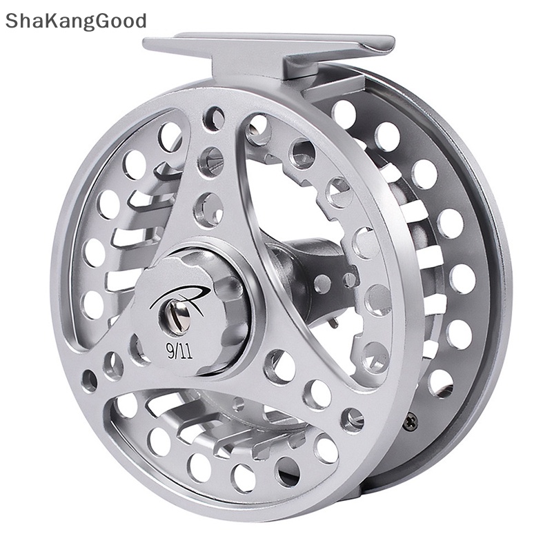 Skid Fly Fishing Wheel 3per4 Fly Reel Pancing Alumunium Fly Reel Mesin CNC Potong Besar Arbor Die Casg Alat Pancing SKK