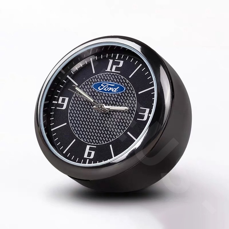 Ford Mobil Mini Quartz Clock luminous Interior Center Console Vent Clock Dekorasi Untuk Ford Fiesta Ranger Ecosport Focus Everest Mustang Escape