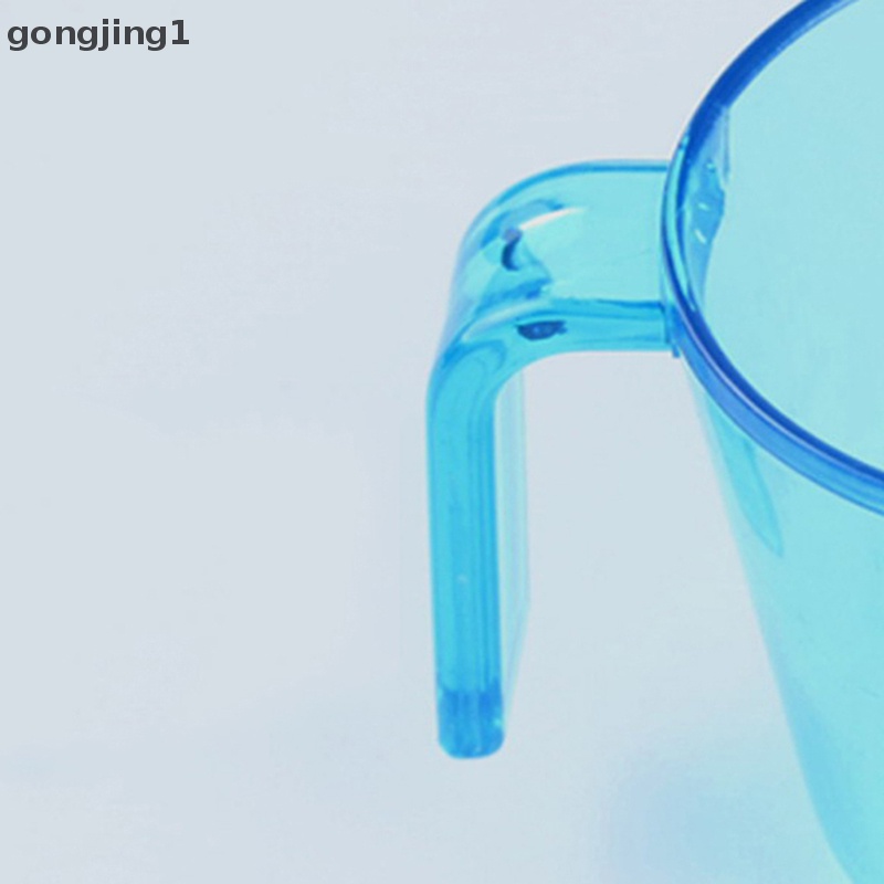 Ggg Gelas Takar Bening Plastik 150ml Gagang pour spout home kitchen tools ID