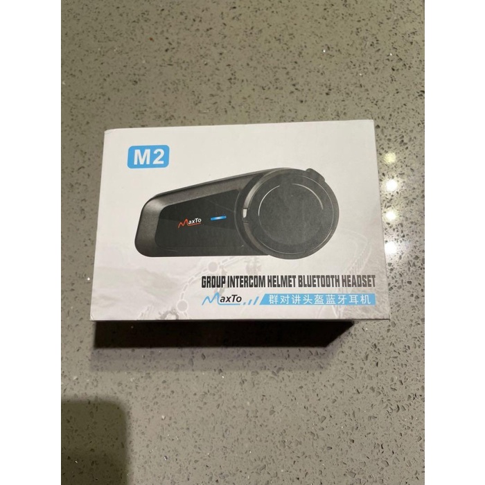 Maxto M2 6 Riders Group Party Call Intercom Bluetooth Helm  - Maxto M2