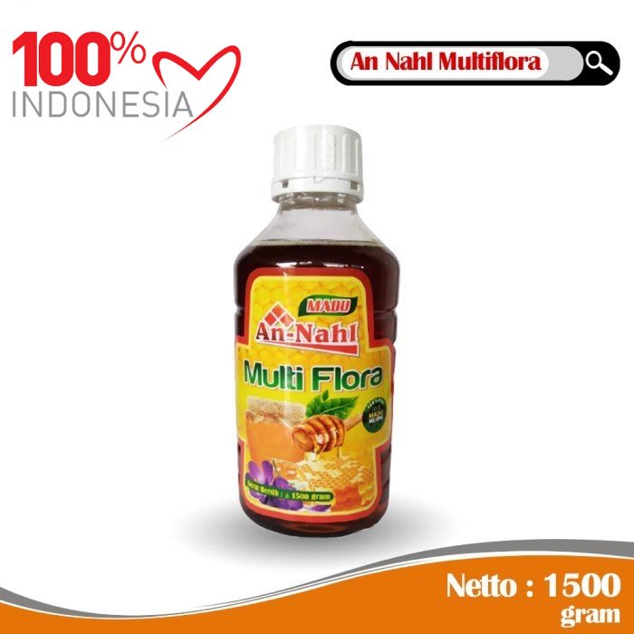 

MADU MURNI MULTIFLORA AN NAHL 1.5 KG