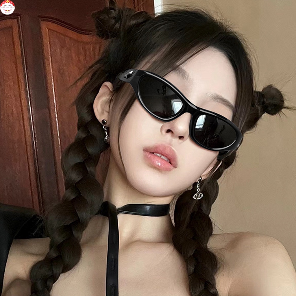 Technology Sense Cool Sunglasses Frame Tebal UV Pelindung Sinar Matahari Eyewear