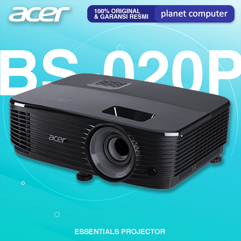 Acer Essentials Projector BS-020P SVGA 4,000 ANSI Lumens Colorboost 3D