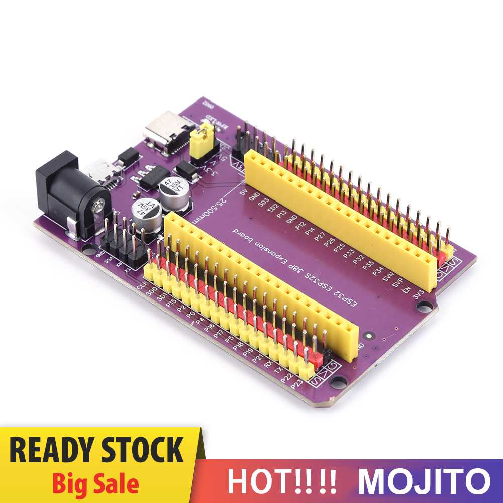 Esp32 Modul Pengembangan USB 38Pin TYPE-C/MICRO Module GPIO Papan Ekspanding