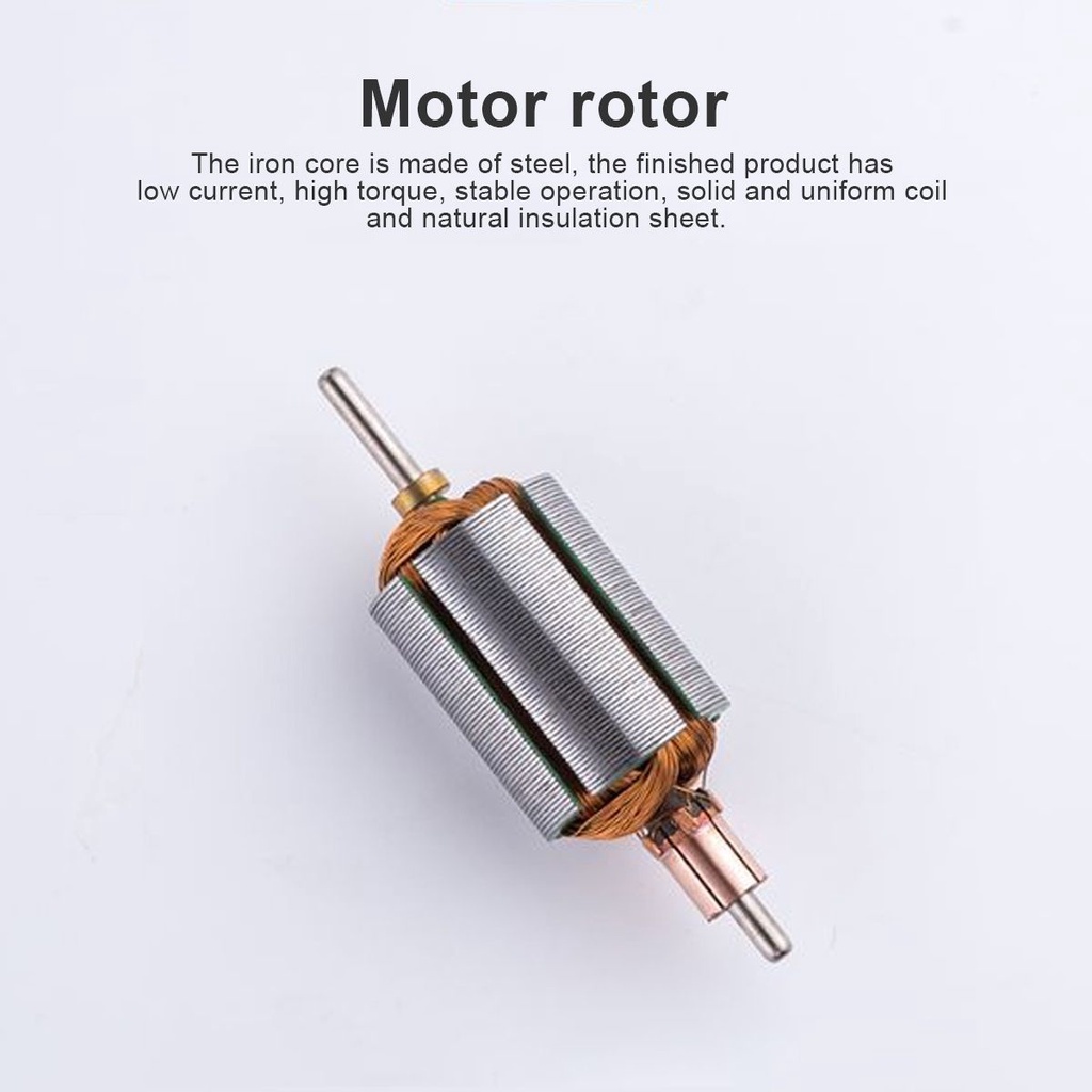 R380 Motor DC 12V 9000RPM Biaxial Output Motor Mikro Untuk Mainan DIY Peralatan Kecil