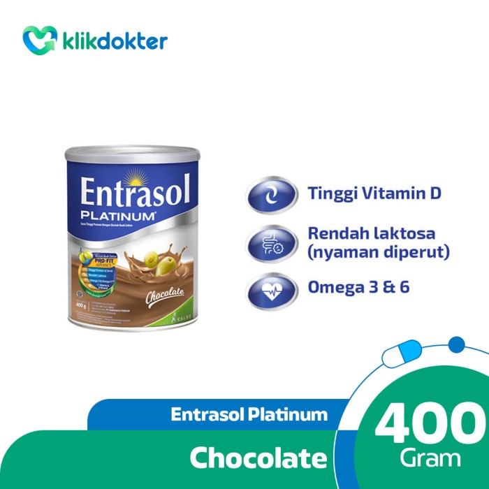 

Promo Terjangkau ~ Entrasol Platinum Coklat 400gr