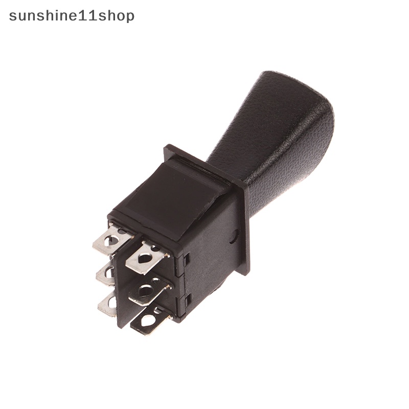 Sho Forward-Stop-Back DPDT 6Pin Latching Slide Rocker Switch AC 250V 6A AC 125V 20A KCD4-604-6P Aksesoris Saklar Mobil N