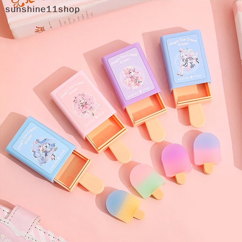 Sho 1PC Kawaii Erasers Kualitas Bagus Karet Eraser Untuk Perlengkapan Kantor Sekolah Anak Kado N