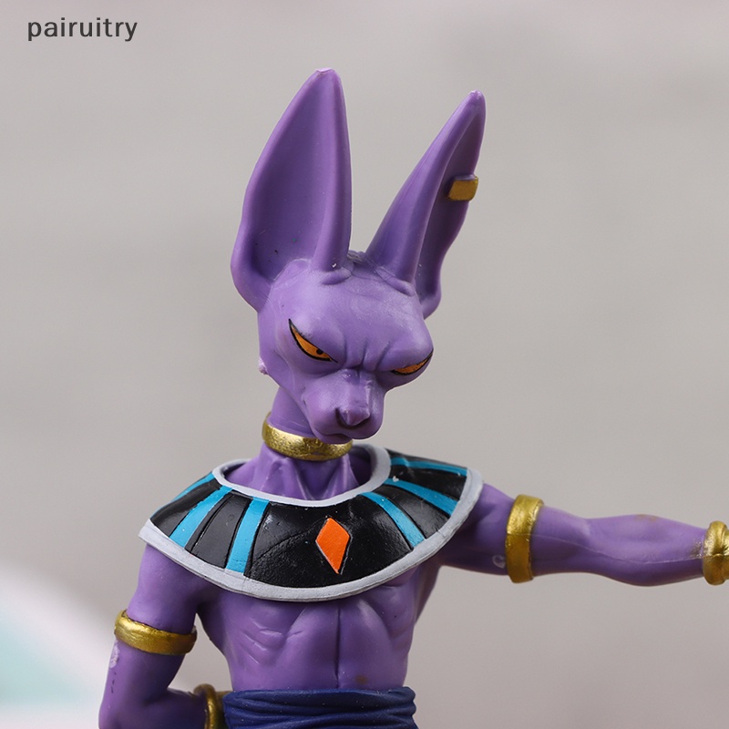 Prt Anime Dragon Ball Z Beerus Figure Gods Of Destruction Dxf Whis Beerus 20cm Figure Figurine Patung PVC Model Koleksi Mainan Gif PRT