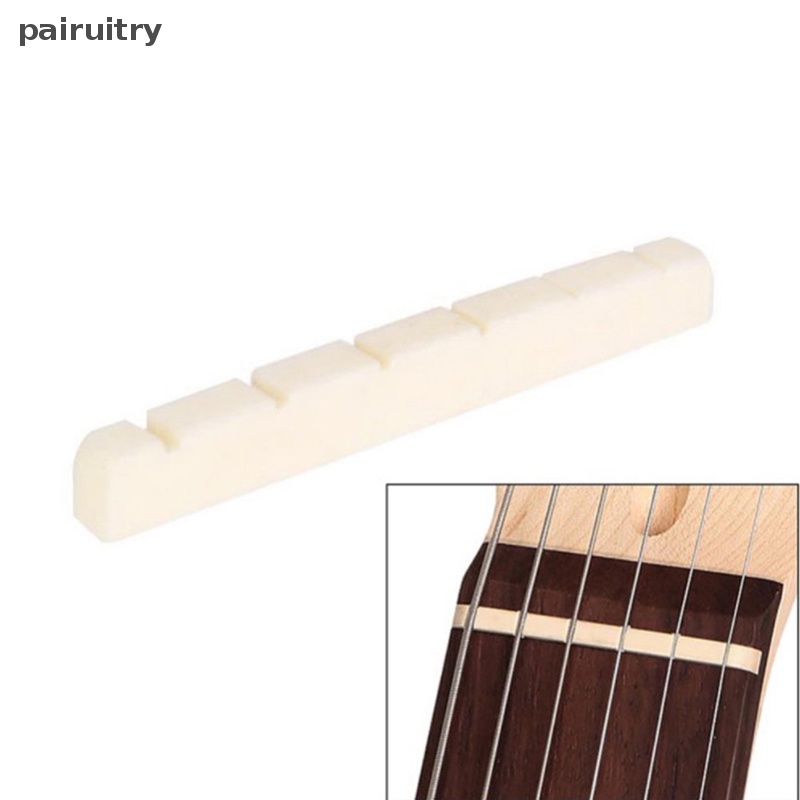 Prt Pengganti Fender Strat Tele ST TL Gitar Listrik Bone Nut 6 String Guitar Bridge Saddle Aksesoris Instrumen PRT