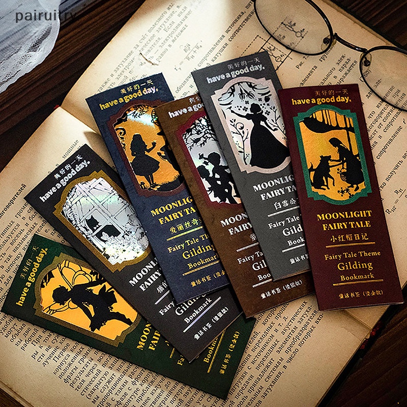 Prt 1Set Bookmark Tema Fairy Tale Putri Salju Dekorasi Penanda Halaman Buku Perlengkapan Alat Tulis Kantor Siswa PRT