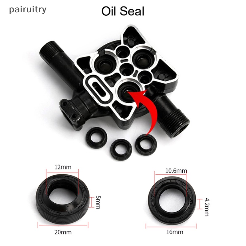 Prt 1pc Karet Oil Seal Water Seal Untuk Aksesoris Mesin Cuci Mobil PRT