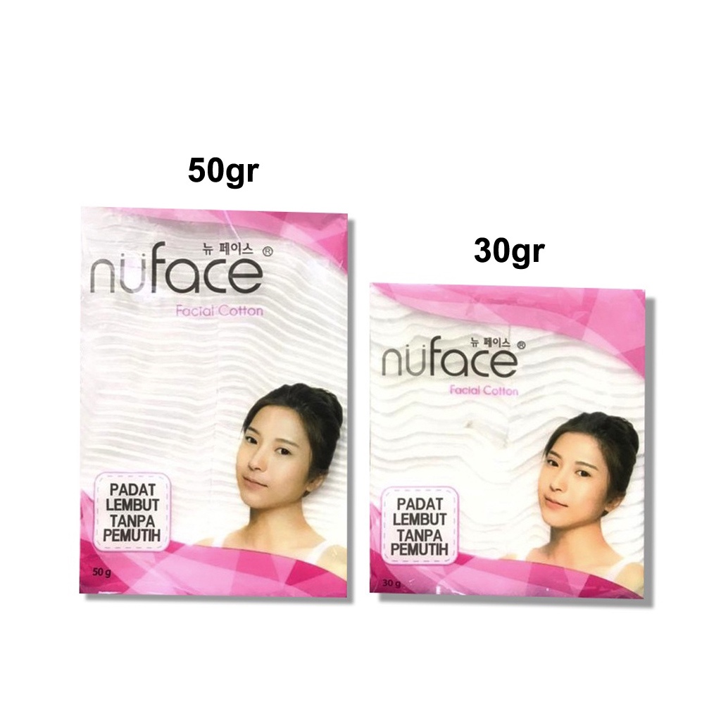 Nuface Facial Cotton - Kapas Wajah