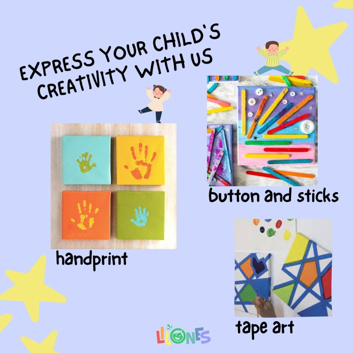 

Painting Kit Anak Kanvas Lukis DIY Melukis Anak Cat Paket Melukis - Paket No easel